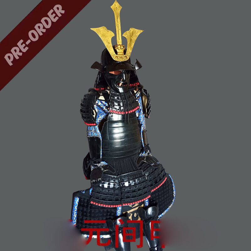Armure de chevalier Vintage, armure de samouraï japonais, costume de scène portable