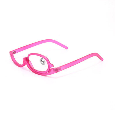 180 학위 회전 안경 휴대용 Hyperopia 여성 단일 회전 화장품 독서 안경