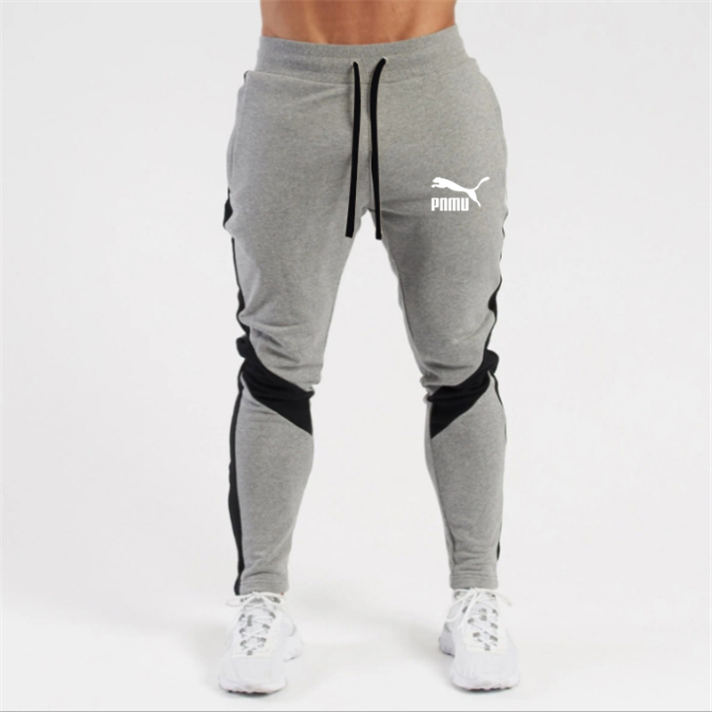 2020 marca dos homens carta esporte sweatpants correndo calças de ginástica impressão sweatpants masculino corredores solto hip pop calças casuais pista pant
