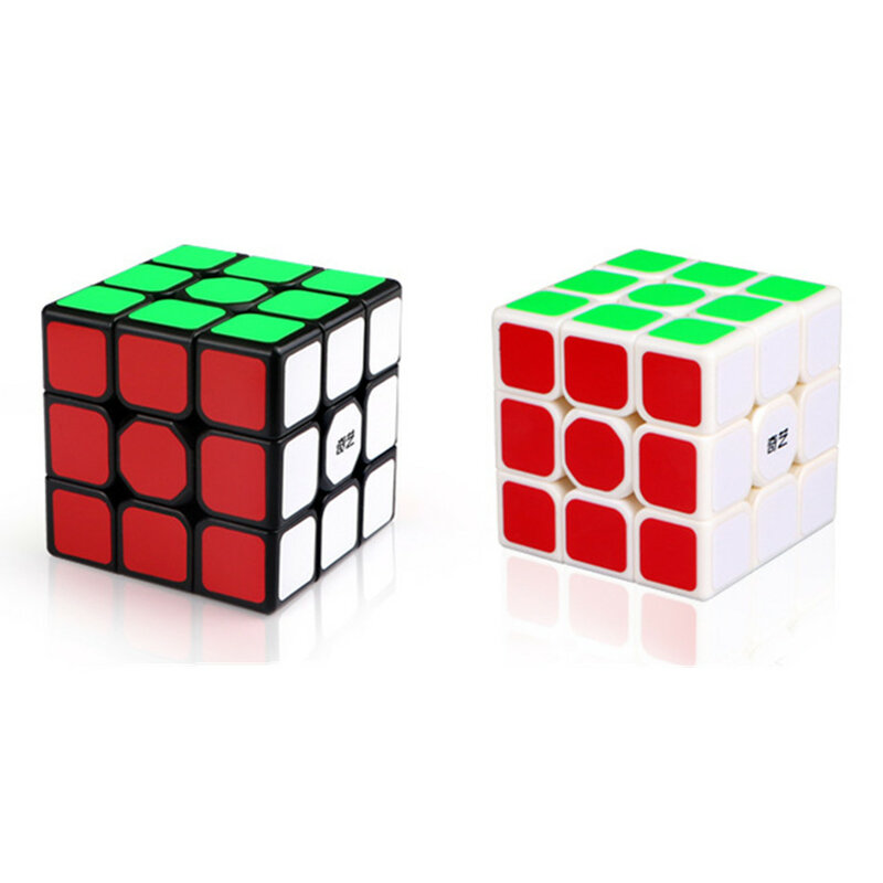 QiYi Sail W profesjonalne 3x3x3 magiczna kostka prędkość Puzzle kostki Neo Cube 3x3 naklejki dorosłych zabawki edukacyjne dla dzieci prezent