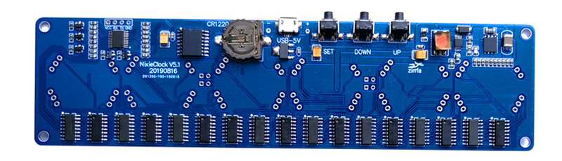 Zirrfa 6-bit Nixieröhren Glow Uhr Motherboard Core Board Control Panel universal in8 in8-2 in12 in14 in18 qs30-1, keine rohre