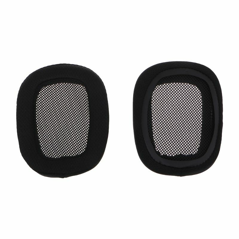1 Pair Earphone Ear Pads Earpads Sponge Soft Foam Cushion Replacement for logitech G533 Headphones