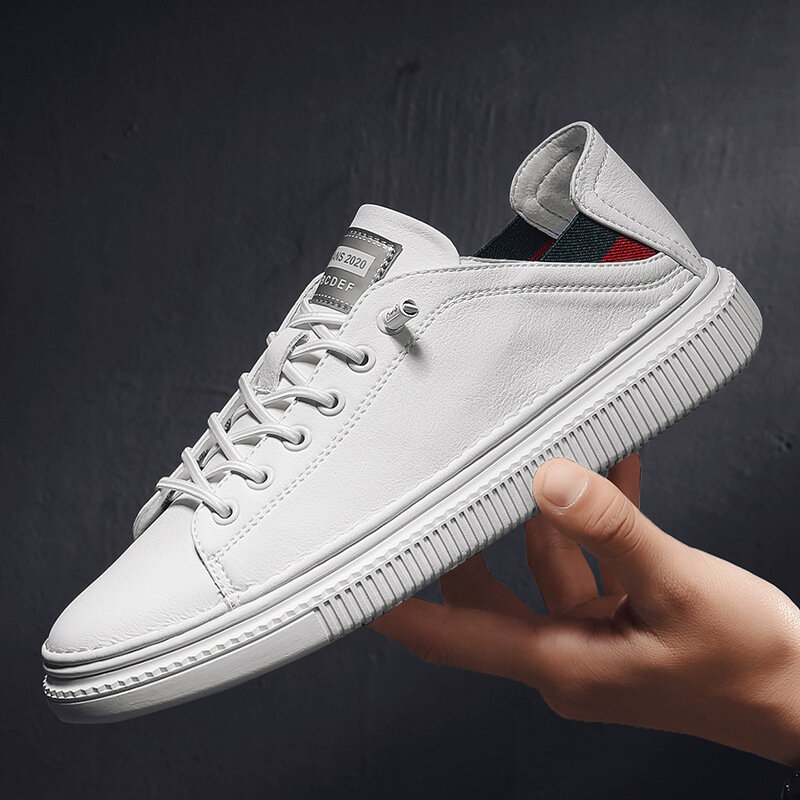Spring New Off White Casual Shoes Men's Breathable White Shoes  Sneakers for Men Shoes Trend Wild Men's Casual Shoes Men's Shoes