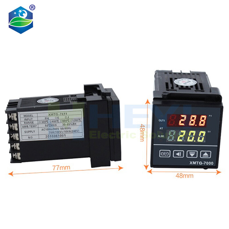 El controlador de temperatura de la serie XMTG-7000 puede agregar funciones necesarias nuevo controlador de temperatura multifunción (Contáctenos)