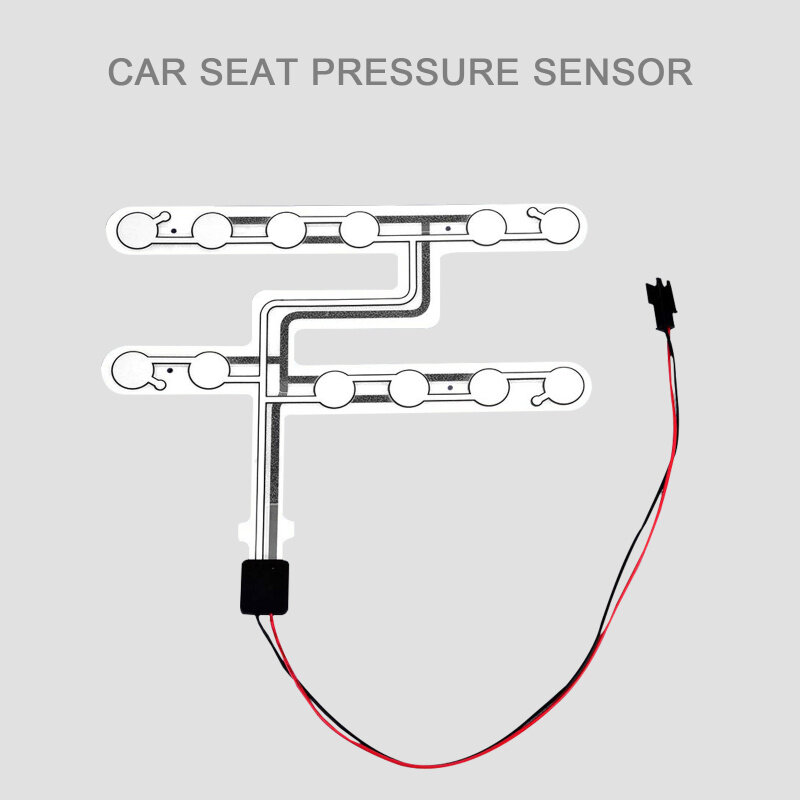 Sensor de presión de asiento de coche Universal, almohadilla de recordatorio de advertencia de cinturón de seguridad, accesorio de alarma sentado ocupado, 1 ud.