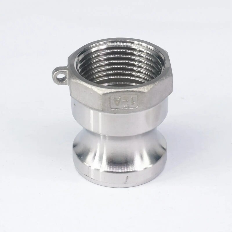 2-1/2" BSP Female Thread 304 Stainless Steel Type A Plug Camlock Fitting Cam and Groove Coupling