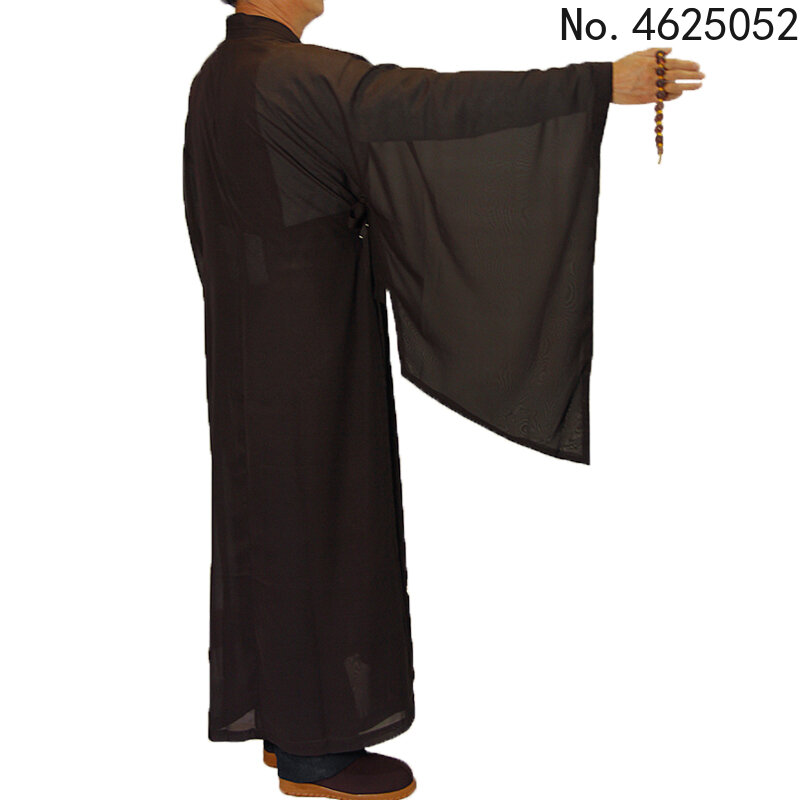 Zen budista Lay Monk Robe, Vestido Meditação, Uniforme de Treinamento Monge, Conjunto de roupas, 5 cores