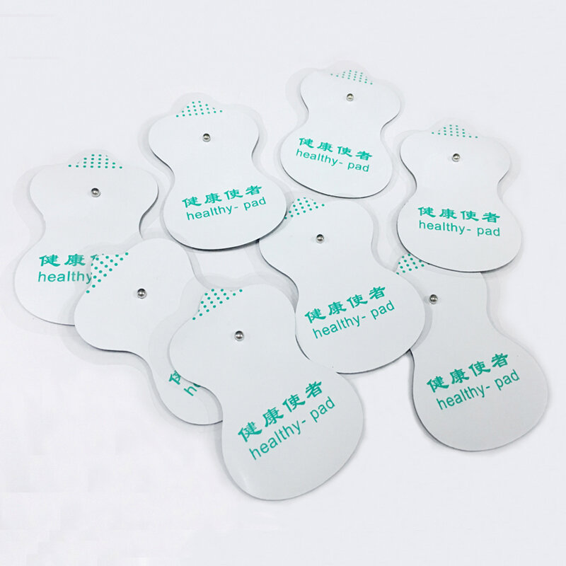 20 pz/lotto cuscinetti per elettrodi Messenger per la salute Tens accessori per macchine per terapia di agopuntura Patch per massaggiatore a media frequenza a bassa frequenza