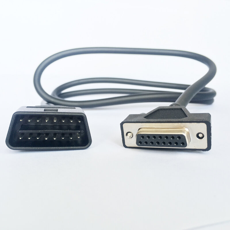 OBD II Main Cable, Used with iCarsoft diagnostic tools, OBD II Interface