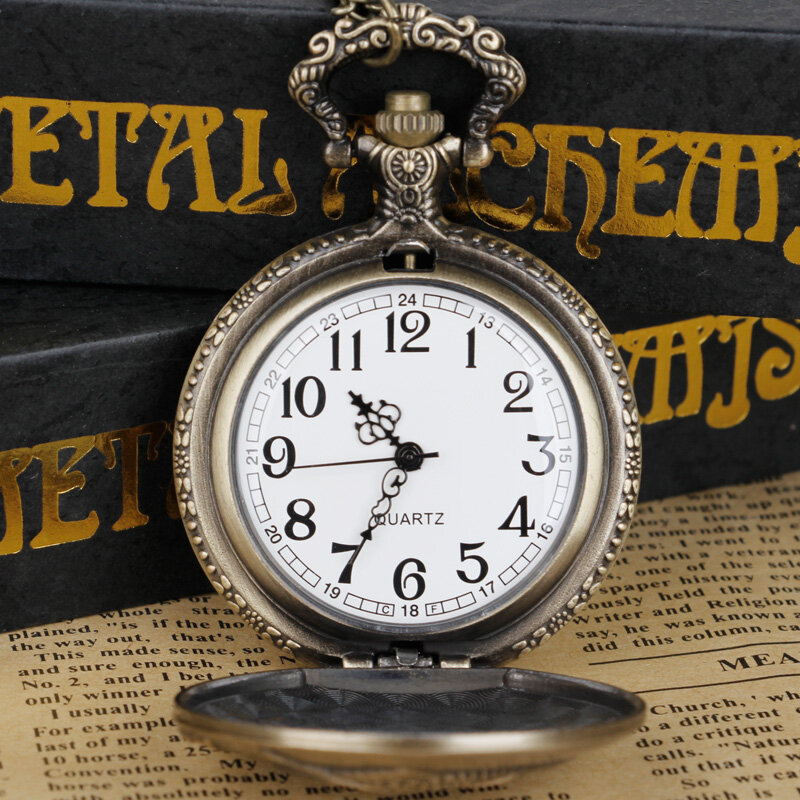 Steampunkowe zegarki kieszonkowe wędkarskie ryby zegarek Fob damski damski zegarek zegarek urodzinowy prezenty
