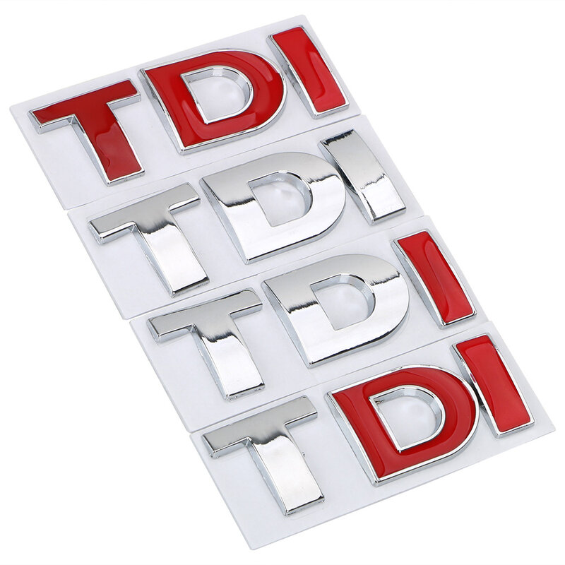 Наклейка светоотражающая турбо с прямым впрыском для VW Golf JETTA PASSAT MK4 MK5 MK6 Автомобильная Наклейка 3D металлическая эмблема значок Логотип TDI