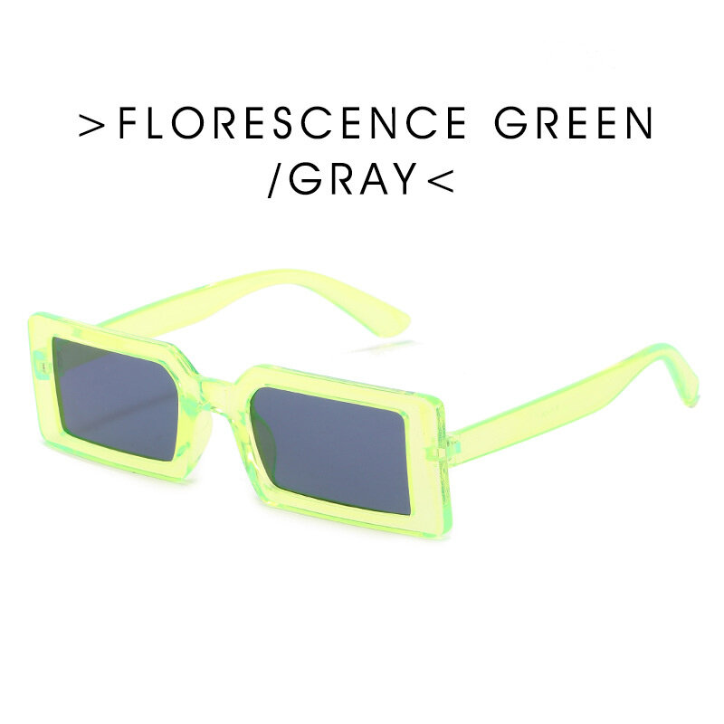 LONSY-gafas De sol cuadradas y rectangulares para mujer, anteojos De sol femeninos De diseño Retro, a la moda, con UV400, 2021