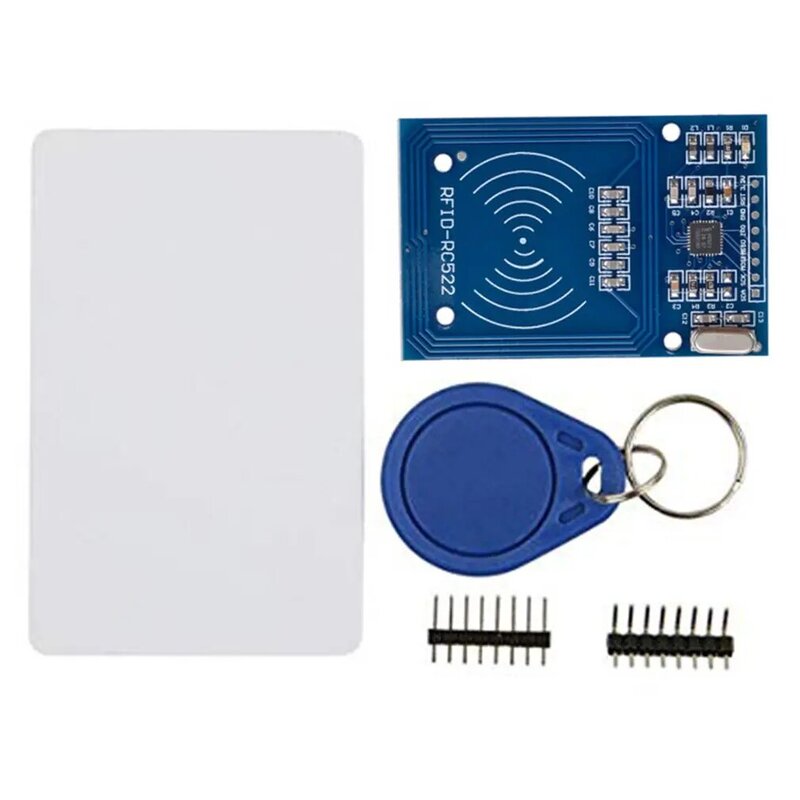 1PCS RC522 카드 읽기 안테나 RF RFID 리더 IC 카드 근접 모듈 MFRC-522 + 키 미니 보드 고성능