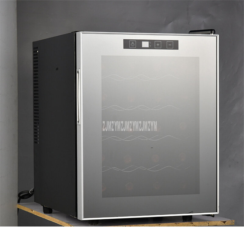 Mini-réfrigérateur électrique à vin rouge 49l, 5 niveaux, en acier inoxydable, température constante, Bar à glace Commercial, TL-49