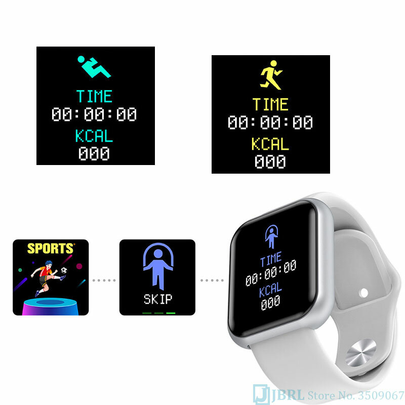 Детские цифровые наручные часы для девочек и мальчиков, светодиодные часы, детские наручные часы, Android IOS, большой экран, мультиспортивный ре...