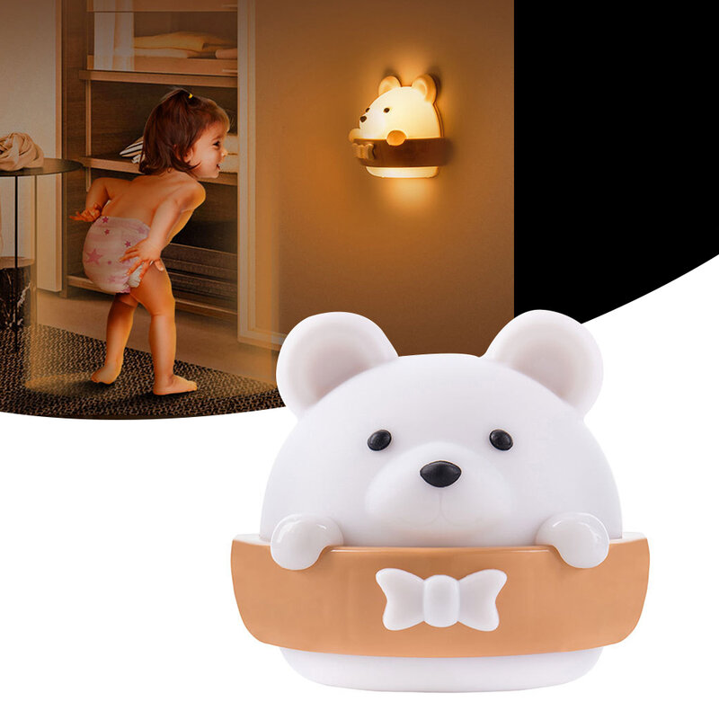 Lámpara LED de pared con recarga USB, luz nocturna con Control remoto, regalo para bebés y niños