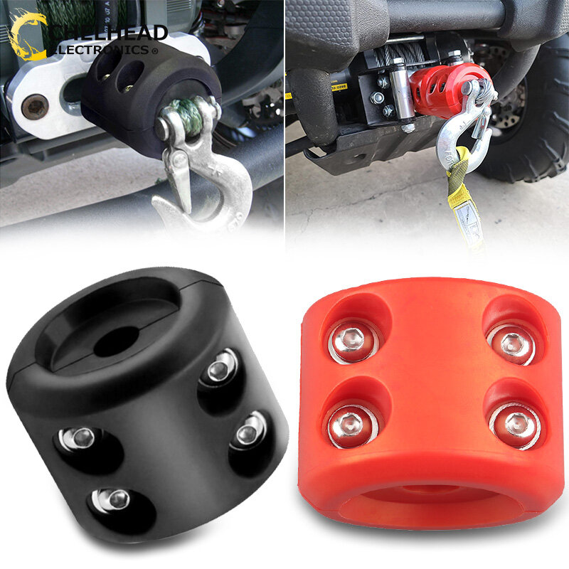 Winch Cable Hook Stopper Rubber Winch Rope Winch Accessories for Wire for ATV SUV