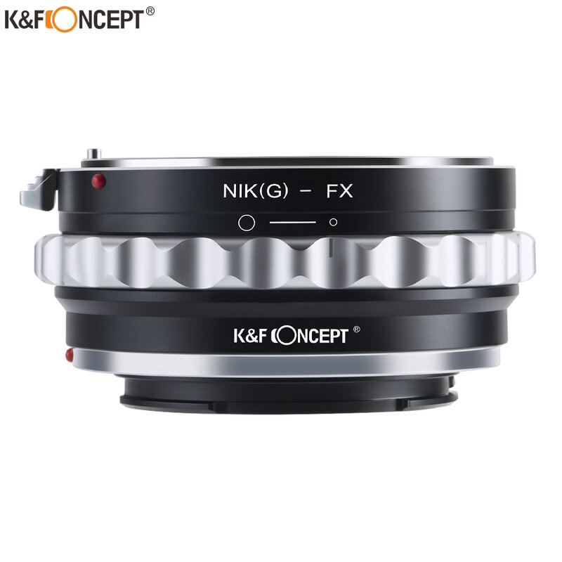 K & F Concept Nikon G 마운트 렌즈 맞는 후지 FX X-Pro1 X-M1 X-A1 X-E1 어댑터 바디