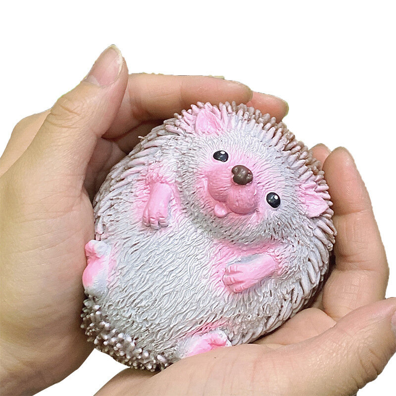Brinquedos dos desenhos animados kawaii ouriço mole brinquedos bola de estresse alívio do estresse anti-stress descompressão brinquedos para crianças adultos
