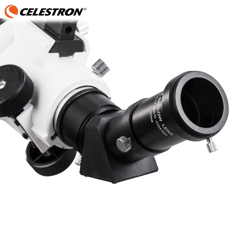 Celestron 올 메탈 바로우 접안렌즈, 천체 망원경, 망원경, 하이 타임, 5x, 1.25 인치, 31.7mm