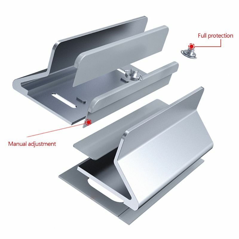 Aluminum Alloy Laptop Stand Adjustable Desktop NoteBook Holder Tablet Bracket 