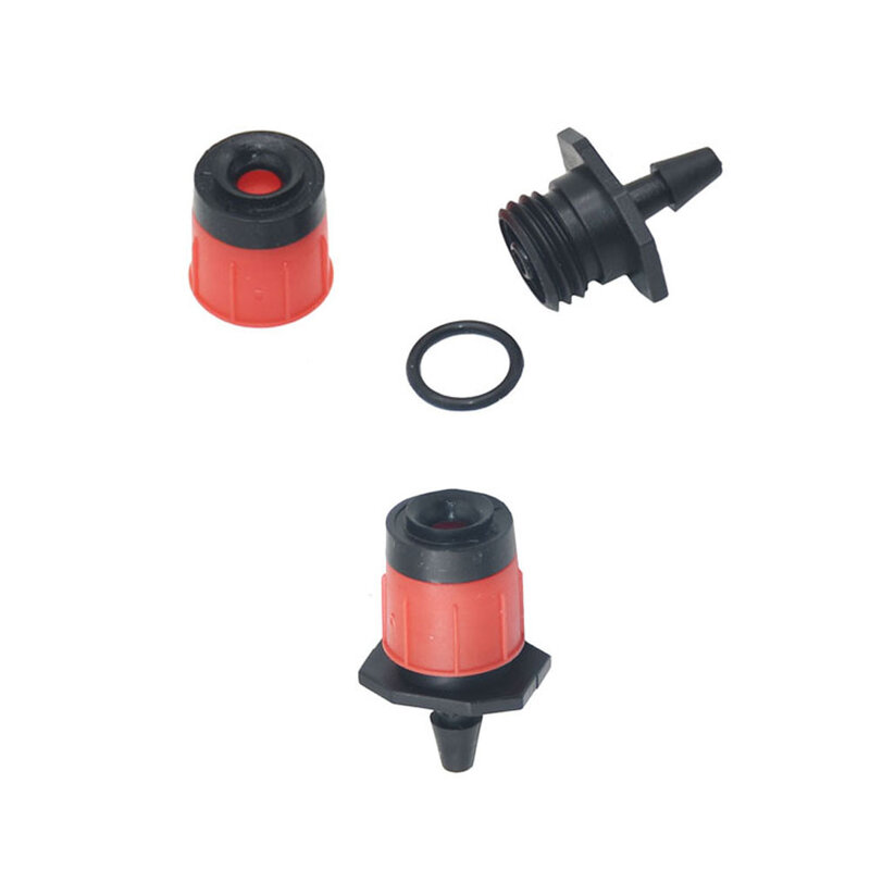 50-800pcs 360 Degree Irrigation Dripper Garden Watering Vortex Sprinkler With 1/4" Barb Connector Insert the Water Supply Pipe