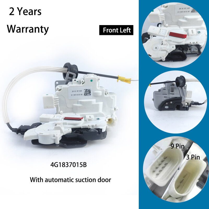Door Lock Actuator 4G1837015B 4G1837016B 4G8839015A 4G8839016A with Automatic suction door For Audi A6 RS7 A7 A8 4G8839016A