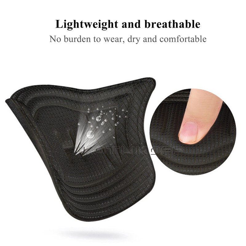 2PCS Men Women Insoles For Sport Running Shoes Adjust Size Heel Liner Grips Protector Sticker Pain Relief Patch Foot Care Insert