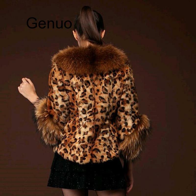 Women Warm Fox Fur Coat Slim Winter Fur Jacket Fashion Outwear Luxury Natural Fox Fur Coat For Ladies