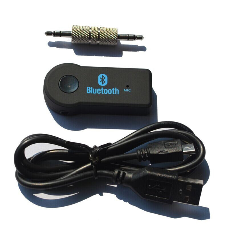 Wireless Bluetooth 3 0 Music Audio Receiver with 3 5mm Stereo Output Car Kit