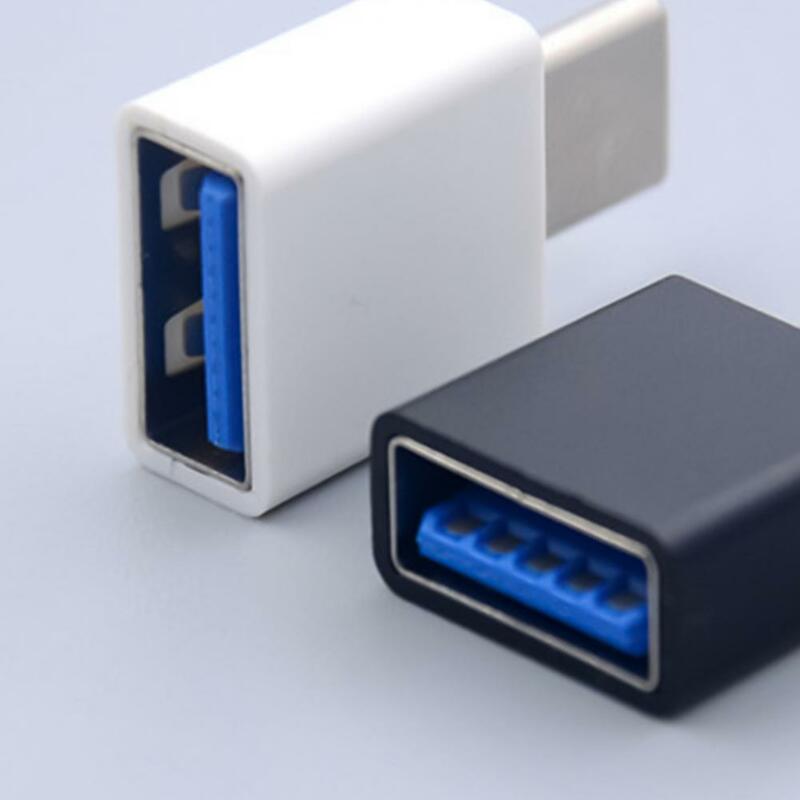 2Pcs USB Converter Plug and Play Fast Transmission Universal USB to Type-C/Micro Connector for Smartphone