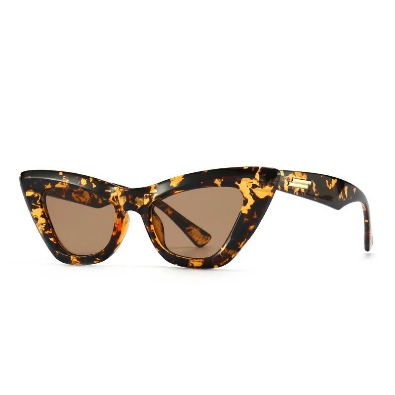 Gafas De Sol De ojo De gato para mujer, lentes De Sol De lujo De diseñador Vintage, UV400, a la moda, nuevas