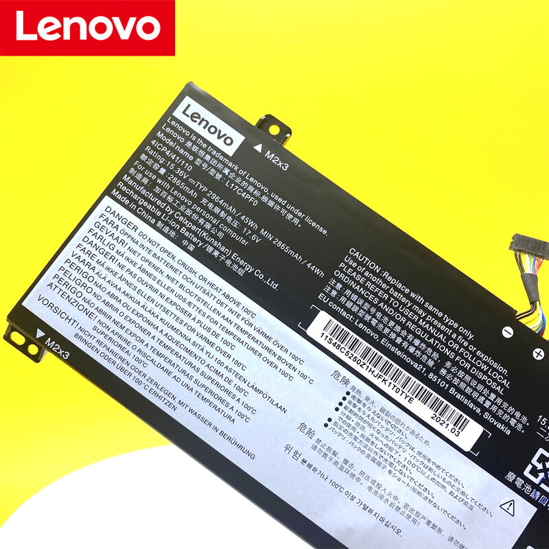 Nova bateria do portátil original para lenovo xiaoxin ar 13iwl/iml ideapad S530-13IWL l17m4pf0 l17c4pf0