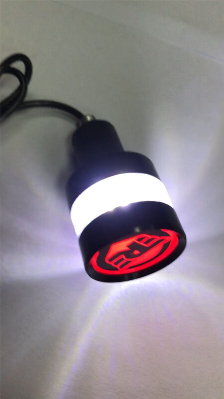Intermitente LED para manillar de motocicleta, señal de giro DRL, doble color, 1 par