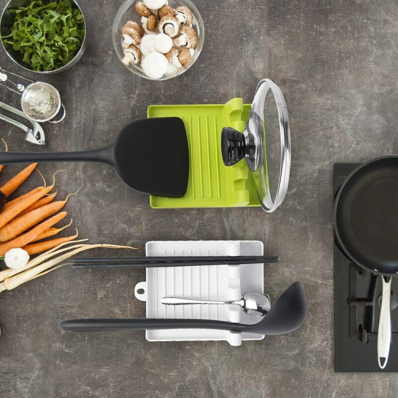 Кухонные держатели для ложек, кухонные аксессуары вилка и лопатка, стеллаж, кухонные принадлежности, органайзер для хранения, посуда для удобства кухни