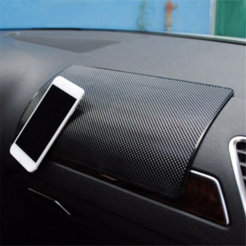 Carro antiderrapante esteira auto silicone interior dashboard telefone anti-deslizamento almofadas de esteira de armazenamento