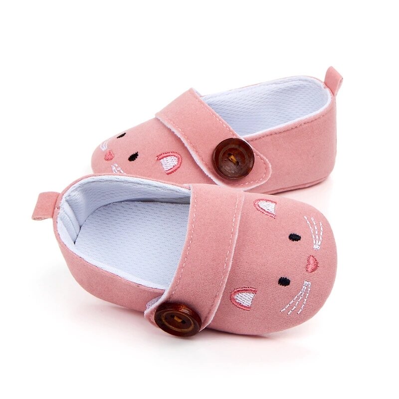 2020 The New Baby Shoes Soft Sole Button  Baby Girl  Boy Shoes Casual  Baby Girl  Boy Shoes