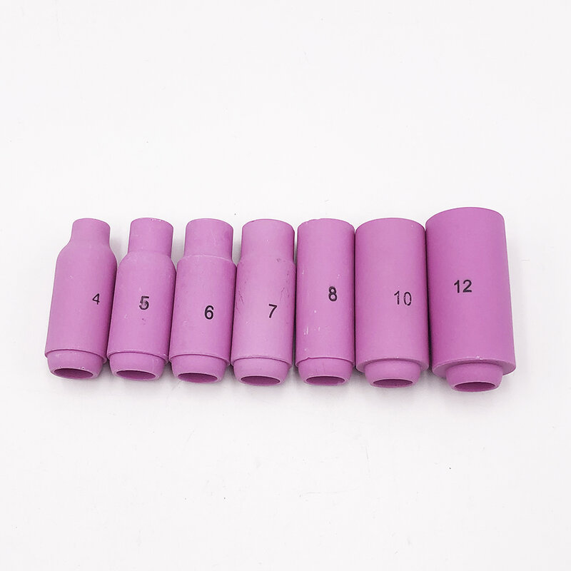 10pcs Tig Torch Accessories Welding Consumables 10N Series WP17 WP18 WP26 Ceramic Cups Nozzle