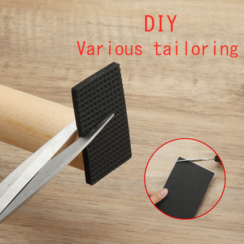 Black Self Adhesive Scratch DIY Resistant Furniture Feet Rug Felt Pads Anti Slip Mat Bumper Damper For Chair Protector Hardware