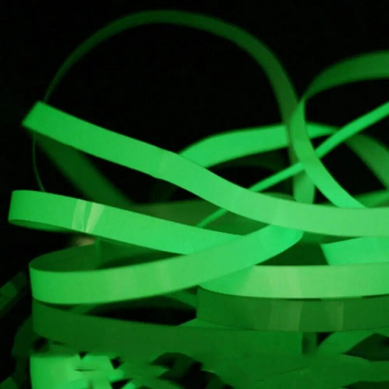 Светящаяся флуоресцентная самоклеящаяся лента для детской безопасности, 1 см * 1 м