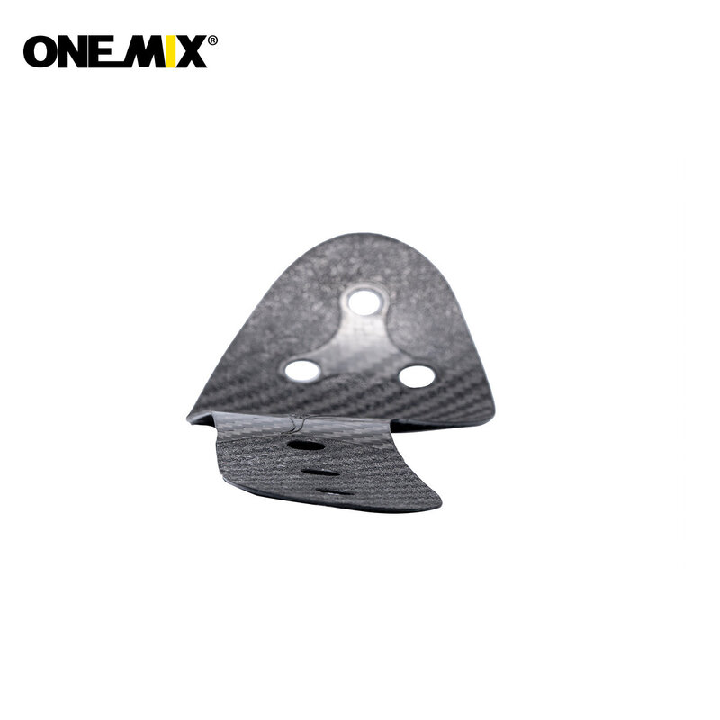 ONEMIX Pelat Karbon Khusus untuk Menjalankan 45 ° Sekop Pelat Karbon Bersandar Ke Depan Kecepatan