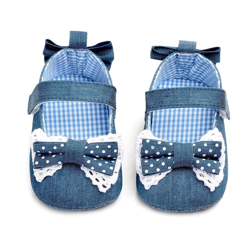 Zapatos de suela suave para bebé, zapatillas de princesa para niña, antideslizantes, primeros pasos, 2020
