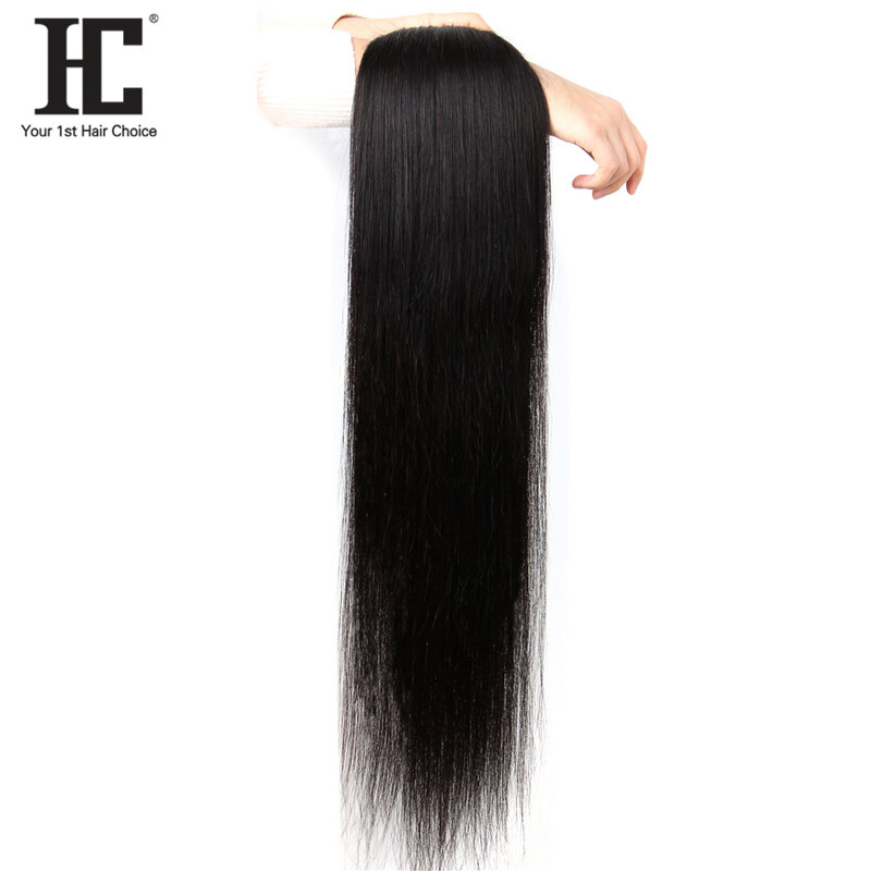 50 60 Inch Bone Straight Brazilian Human Hair Bundles Remy Hair 3/4 Bundles Extensions Unprocessed Virgin Human Hair 10A Bundles