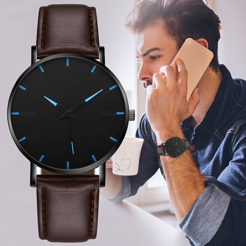 Homem relógio de metal relógios de luxo relógio de quartzo aço inoxidável dial casual bracele relógio para homem relojes para homem