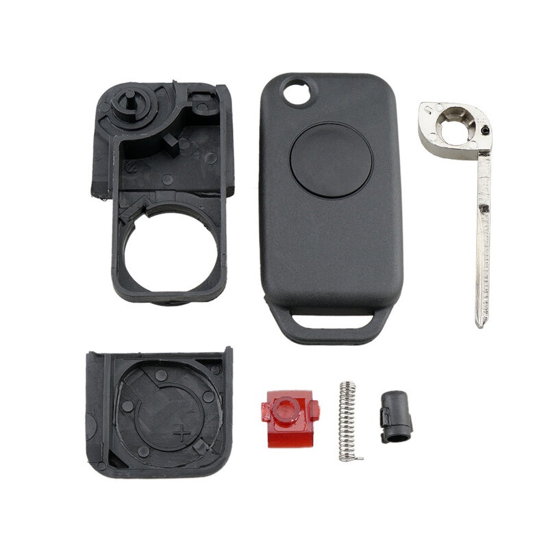 2024 NEW Replacement Flip 1 Button Car Remote Key Shell Case Fob   ForBenz Mer-cedes 1984-2004 High quality car key shell