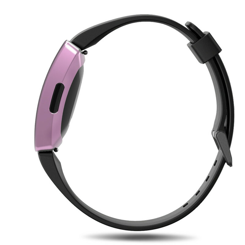 Dla Fitbit Inspire HR zegarek z ekranem TPU wytrzymały futerał ochronny dla Fitbit Inspire HR futerał silikonowy folia ochronna anti-scratch