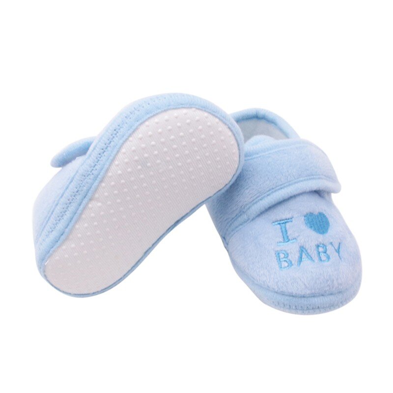 Ins-zapatos bonitos para bebé, calzado para primeros pasos, suela suave de algodón, antideslizante, para niños de 0 a 18 meses