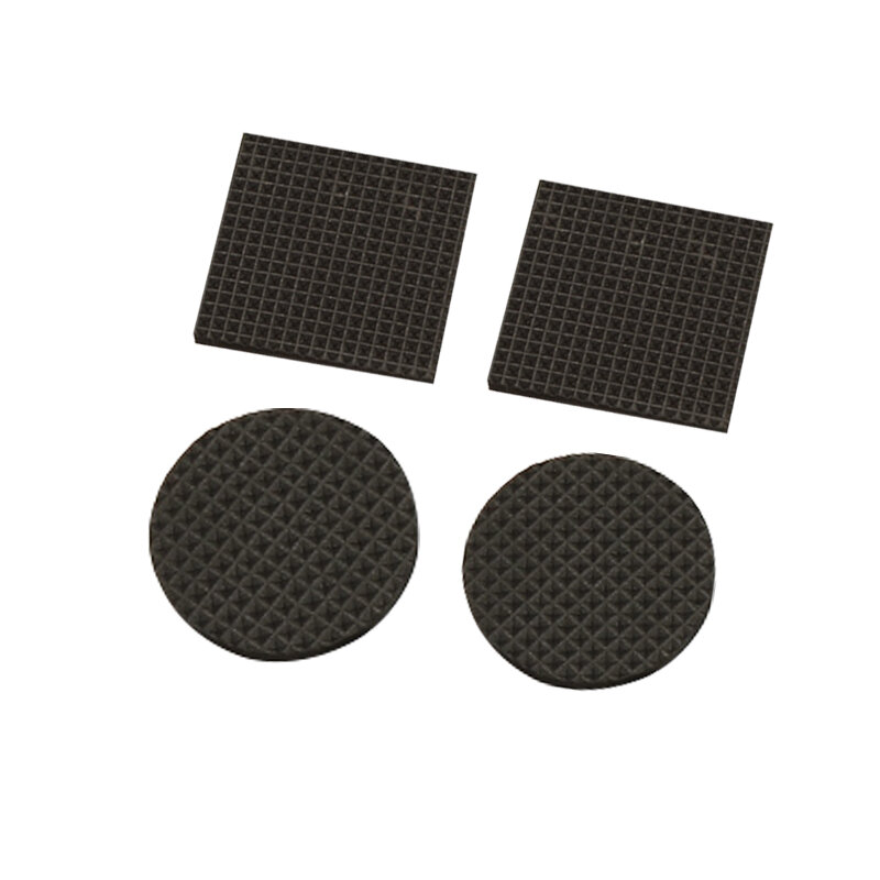 Czarny samoprzylepne Scratch DIY odporne nóżki do mebli dywan filcowe podkładki mata antypoślizgowa zderzak Damper na ochraniacz na krzesło sprzętu