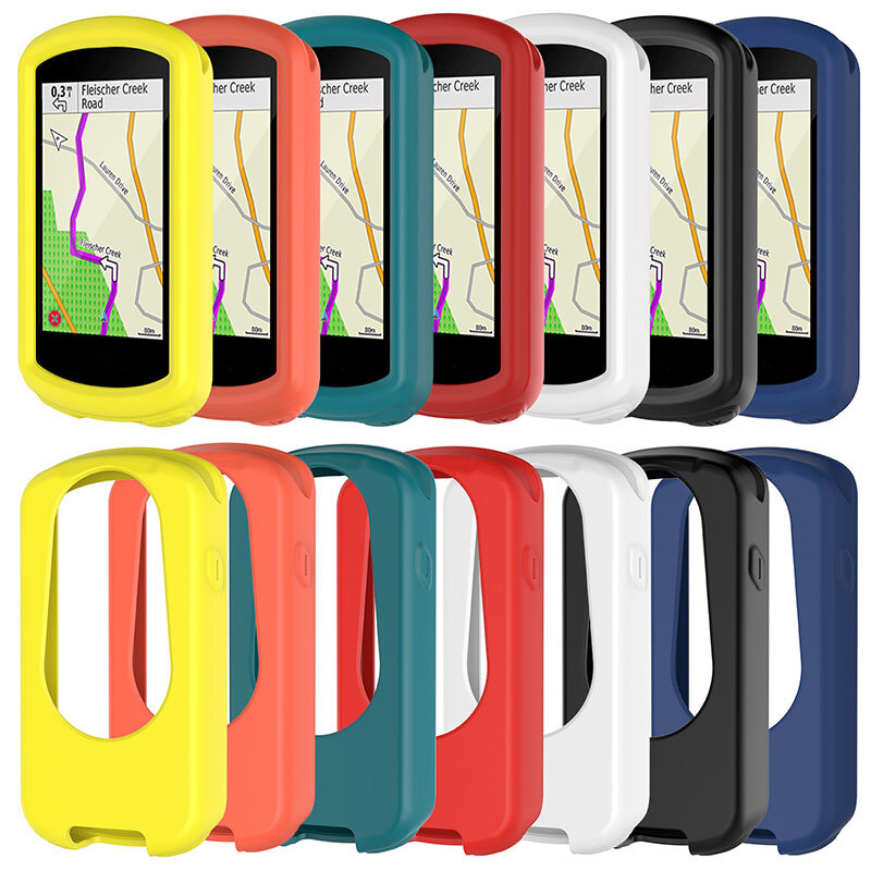 Bicycle GPS Computer Silicone Case Gel Skin Cover for Garmin edge 1000 1030 Bike Computer  Waterproof Stopwatch