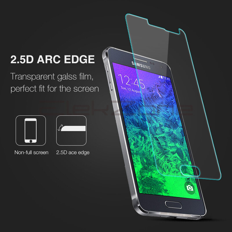 Protecteur d'écran pour Samsung Galaxy, 3 pièces, Film en verre trempé 2.5D pour modèles Alpha G8508 9H